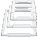 Janinka 3 Pcs Embroidery Hoop Cross Stitch Frames and Hoops, White - color: White