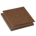 PATIKIL 10x10 Inch Coffee Felt Square Furniture Pad, 5 Pack, 2mm Thickness, Anti-Scratch - color: Coffee, size: 10x10 Inch