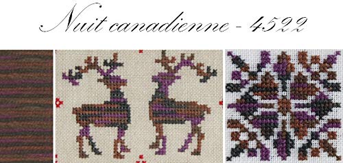 DMC Coloris Embroidery Thread Canadain Night - color: 4522 Opulent Twist