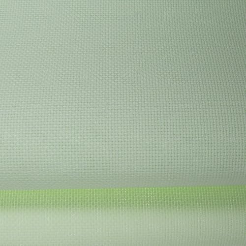 KCS 16CT Counted Cotton Cross Stitch Aida Cloth Fabric (12" x 59",Light Green) - color: Light Green, size: 12" x 59"