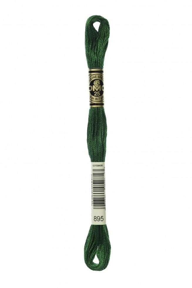 DMC Stranded Cotton Embroidery Thread 895 - per Skein