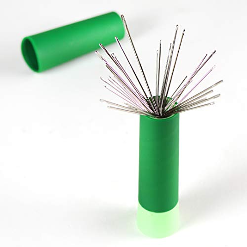 Dritz 803 Twist 'N Select Needle Storage , Green - style: Twist 'N Select Needle Storage