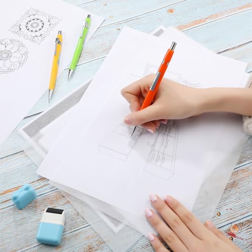 Tenare 250 Sheets Tracing Paper Translucent Drawing,White,9 x 12 Inch - size: 9 x 12 Inch
