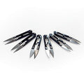 Evergreen Premium Thread Cutter Bulk 6 Pack, Small Mini Nippers for Quilting Supplies and Sewing Scissors Snips