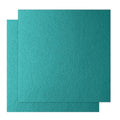 12" x 12" Felt Fabric Sheets for Crafts, Squares Felt Fabric Sheets, 1mm Thick, Non-Woven Felt Paper for DIY Sewing Craft, 2pcs (Aqua) - color: Aqua