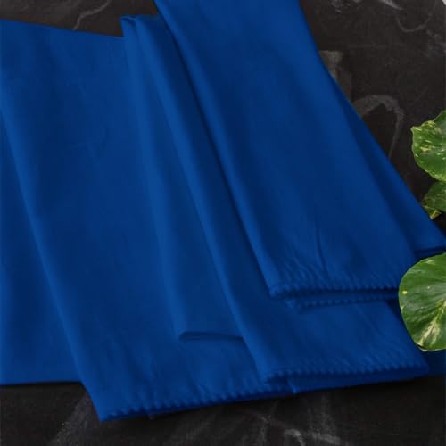 TARAN LIVING Kitchen Towels 100% Cotton Solid Kitchen Dish Cloths Hand Towel Reusuable Dish Towel for Cleaning & Drying Tea Towels Set with Hanging Loop - 18"x28" -Blue, Pack of 6 - color: Blue, size: Pack of 6