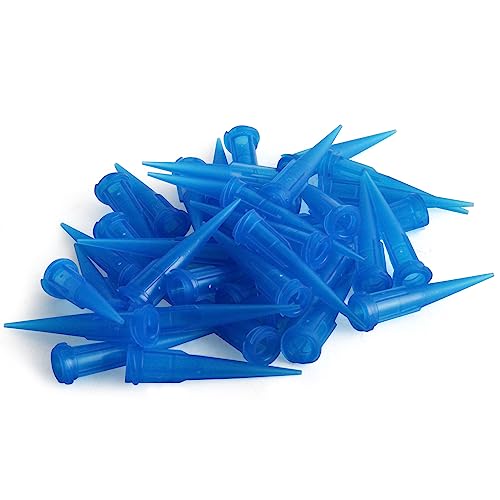 22Ga Plastic Tapered Pinhead Blunt Tip Dispenser Needles 50Pcs - size: 22G