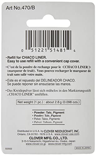 Clover 470/B Refill Chaco Liner, Blue