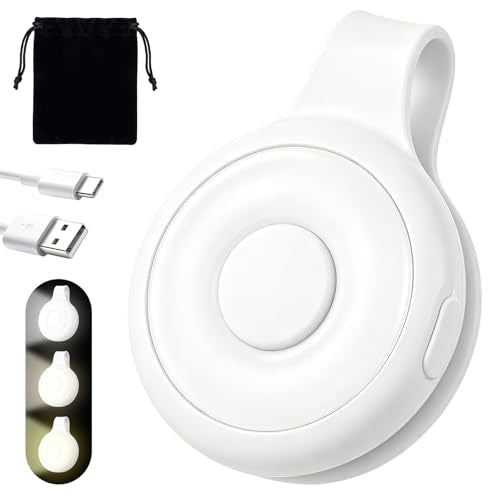 Rechargeable Nurse Lights Clip On for Night Shift, Badge Light - color: O-White