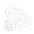 Craftdady Steel 50Pcs Steel Beading Needles 5.9 Inch Long Straight Thin Beading Embroidery Needles for Sewing Easy Threading Jewelry Making - size: 0.8mm thick, 150mm long