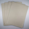 KCS 4 pc of 12" x 18" 14CT Counted Cotton Aida Cloth Cross Stitch Fabric (Ecru) - color: Ecru