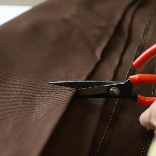 Simple&Opulence 100% Cotton Canvas Fabric 10oz. 59 Inch by The Yard, Nature Duck Fabric Textile Medium Weight for Painting, Sewing, Crafts, Embroidery, Bag, Handmade Home Decor(1 Yard, Brown) - color: Brown, size: 1 Yard