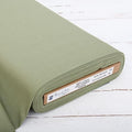 Threadart Moss Green Linen Fabric - By the Yard, 55" Wide - color: Moss Green, size: 1 YARD
