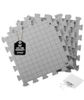 Mr. Pen- Interlocking Blocking Mats, 12” x 12”, 4 Pack with 50 T-Pins