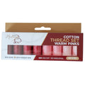 Madam Sew Cotton Thread Set – 8 Small Spools – 100% Cotton Thread for Sewing Machine & Hand Stitching | Strong, Low-Lint All Purpose Threads for Fabric, Quilting, and Stitching – Warm Pinks - color: Warm Pinks
