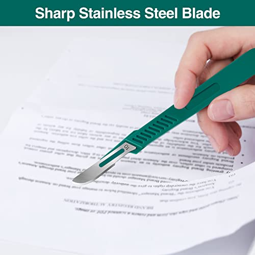 YixangDD 10 PCS Scalpel Blades with #10 Scalpels Surgical Blades - color: 10 PCS Handle With Blades #10