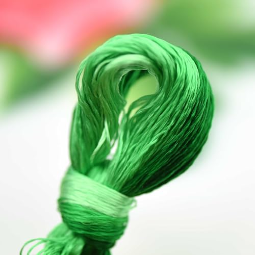 Natural 100% Mulberry Handmade Embroidery Silk Thread Silk Floss (92) - color: 92