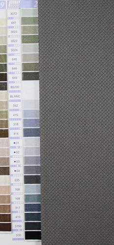 KCS 3 pc of 12" x 18" (30cmx45cm) 14CT Counted Cotton Aida Cloth Cross Stitch Fabric (Coffee + Brown+Dark Grey) - color: Coffee + Brown+dark Grey