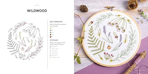 Embroidery Made Easy: Botanical Bliss: 12 beginner-friendly embroidery patterns with iron-on transfers