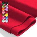 Red 36" X 36" Felt Fabric Sheet - 1.6mm Thickness - color: Red, size: 36" x 36"