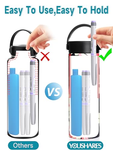 48H Insulin Cooler Travel Case TSA Approved with ℃/℉ Temperature Display - color: 01_blooming Roses