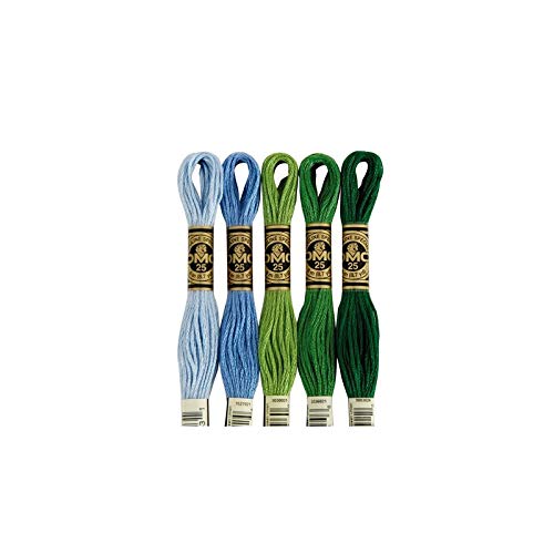 DMC 117-646 Six Stranded Cotton Embroidery Floss, Dark Beaver Gray, 8.7-Yard - color: Dark Beaver Gray, size: 8.7 yards