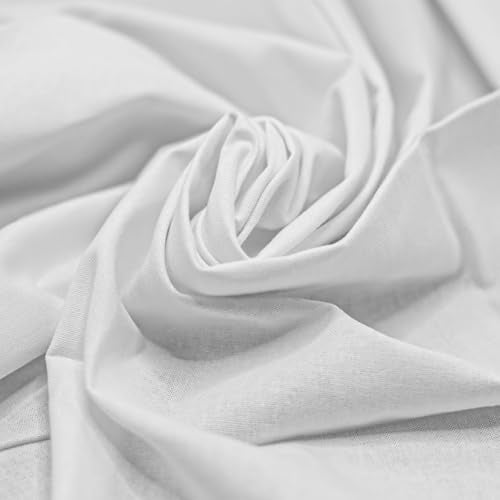 3 Pieces 18 x 21 Inches Cotton Fabric Precut Quilting Fabric Bundles Solid Colors Layer Cakes Quilt Material for DIY Craft Sewing Embroidery (Light Grey) - color: Light Grey