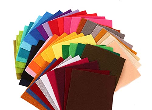 YYCRAFT Craft Soft Felt Sheets 9 Inch X 12 Inch - 30 Pcs Pack, Mix Color - color: 30 Pack(30 Colors)