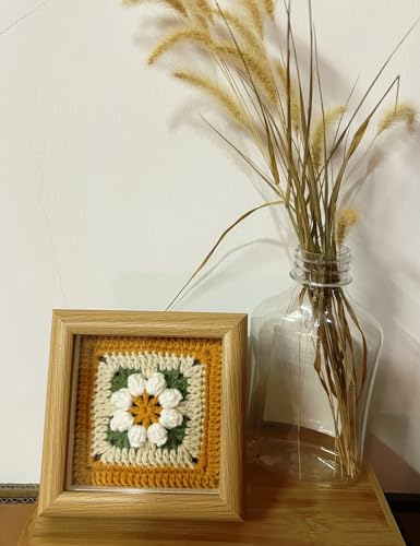 4x4 Small Shadow Box Picture Frame Display Case Tabletop Wall,1-Pack Beige - color: 1pcs beige