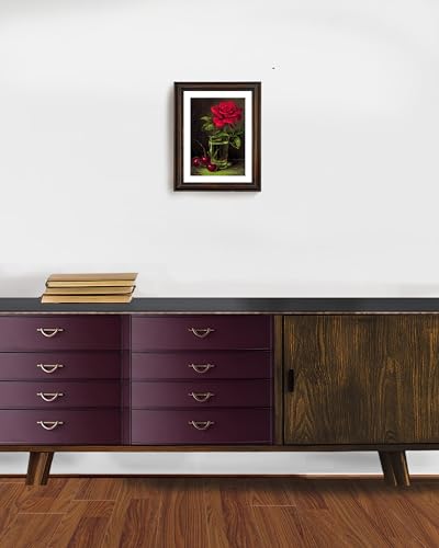 RIOLIS 2123 Rose and Sweet Cherry Counted Cross Stitch Kit 6 x 8.25 in - style: Rose and Sweet Cherry 2123