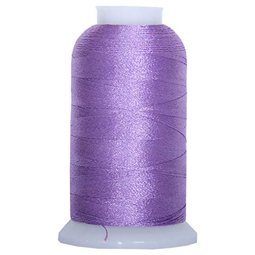 ThreadArt Polyester Machine Embroidery Thread, 1000M 40wt, Amethyst 1032 - color: Amethyst