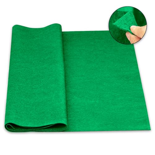 Felt Fabric 1.8 mm Thick 36" x 72" - Soft Durable Felt by The Yard Felt Sheets for Arts and Crafts, DIY Sewing, Crafting Projects (Green) - color: Green, size: 36" x 72"