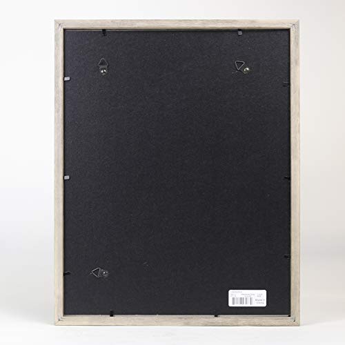 Lawrence Frames 785111 Shadow Box Frame, 11x14, Natural Gray - color: Natural Gray, size: 11 x 14 inches