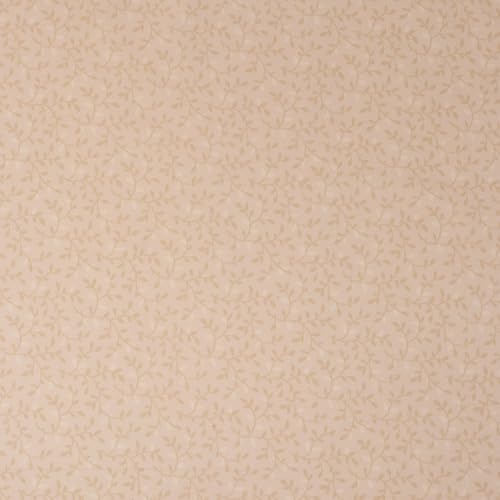 ROC-lon® 100% Cotton, 108" Wide, Preshrunk, Lightweight, Quilt Backing Fabric for Sewing and Craft Leaves Beige, Cut By Yard - color: Leaves Beige, size: Cut by the yard