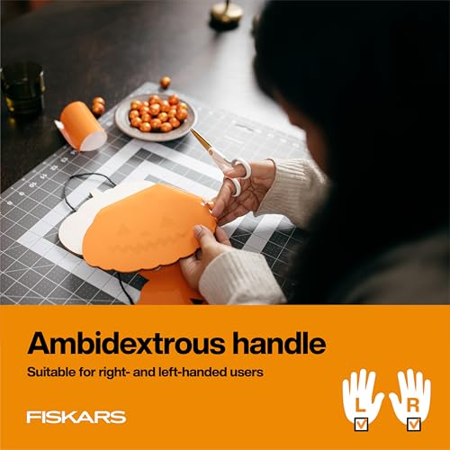 Fiskars 5" Micro-Tip Titanium Scissors, Precision Craft Scissors - style: Micro-Tip Titanium