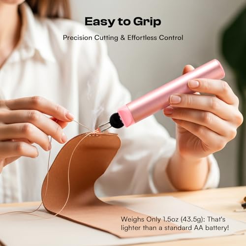 Caydo Rechargeable Thread Burner Tool - color: Pink Thread Burner