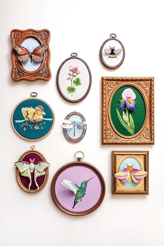 Stumpwork Embroidery & Thread Painting: Stitch 3-D Nature Motifs