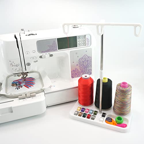 New brothread Light Weight Thread Stand -White - color: White