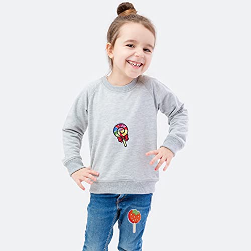J.CARP Fruit Embroidered Iron on Patch for Clothes, Iron-on Patches/Sew-on Appliques Patches for Clothing, Jackets, Backpacks, Caps, Jeans - color: Theme Fruit