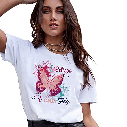 8 Large Sheets Colorful Butterfly Iron on Stickers Patches Cute Flying Animal Heat Transfer Stickers Decals DIY T-Shirt Jeans Backpacks Families Clothing Hat Decoration Applique - color: 8a, size: 8L