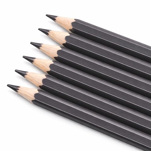Mandala Crafts Gray Water Soluble Fabric Pencils for Sewing Quilting - color: Gray