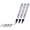 Artline Laundry Marker, Permanent Fabric Pen, 0.7mm Black, 3 Pack