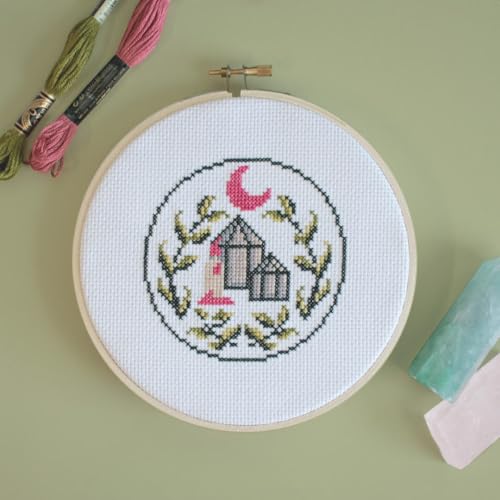 Enchanted Cross-Stitch: 34 Mystical Patterns for the Modern Stitch Witch