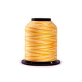 Finesse Variegated Thread | 100% Polyester, 3ply, 50wt | 1100yds Stackable Thread Cones for Quilting and Sewing… (Lemon Zest) - color: Lemon Zest