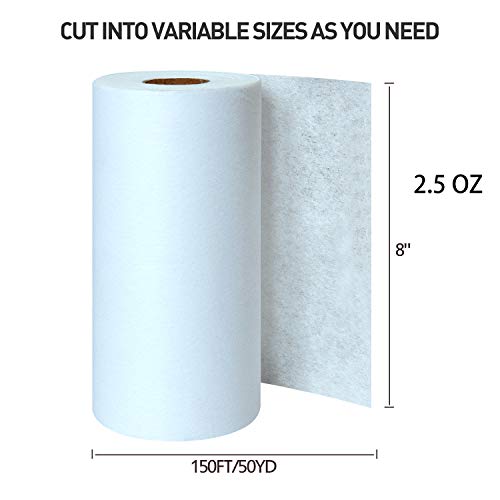 Seneme Cut Away Embroidery Stabilizer Backing (8 in x 50 yd/Roll)