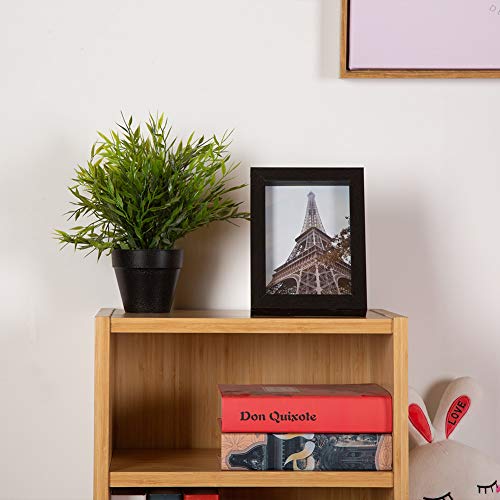 Muzilife 5x7 Shadow Box 3D Picture Frame, Wood & Real Glass, 2 Pack, Black - color: 2pcs 5x7-black