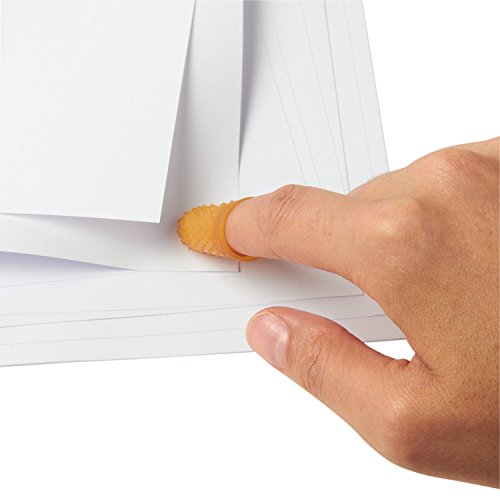 ACCO Rubber Finger Tips, Size 14 (X-Large), 7/9" Base Diameter, Extra Large, Nubbed for Better Gripping, 12 Count Box (S7054014) - size: Extra Large (Size 14)
