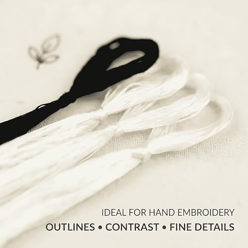 Natural 100% Silk Thread, Handmade Embroidery Thread Silk Floss 4 Colors 110m Each (88) - color: 88