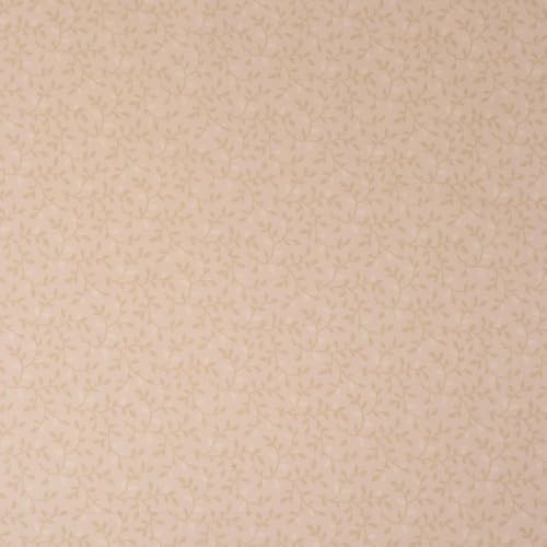 ROC-lon® 100% Cotton, 108" Wide, Preshrunk, Lightweight, Quilt Backing Fabric for Sewing and Craft Leaves Beige, 3 Yard Cut - color: Leaves Beige, size: 3 yard pre cut