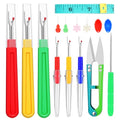 ZMAAGG Seam Ripper, 15 PCS Seam Rippers for Sewing, Stitch Remover Tool - size: Upgraded Version